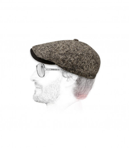 Brooklyn wool brown and leather Brooklyn wool brown and leather